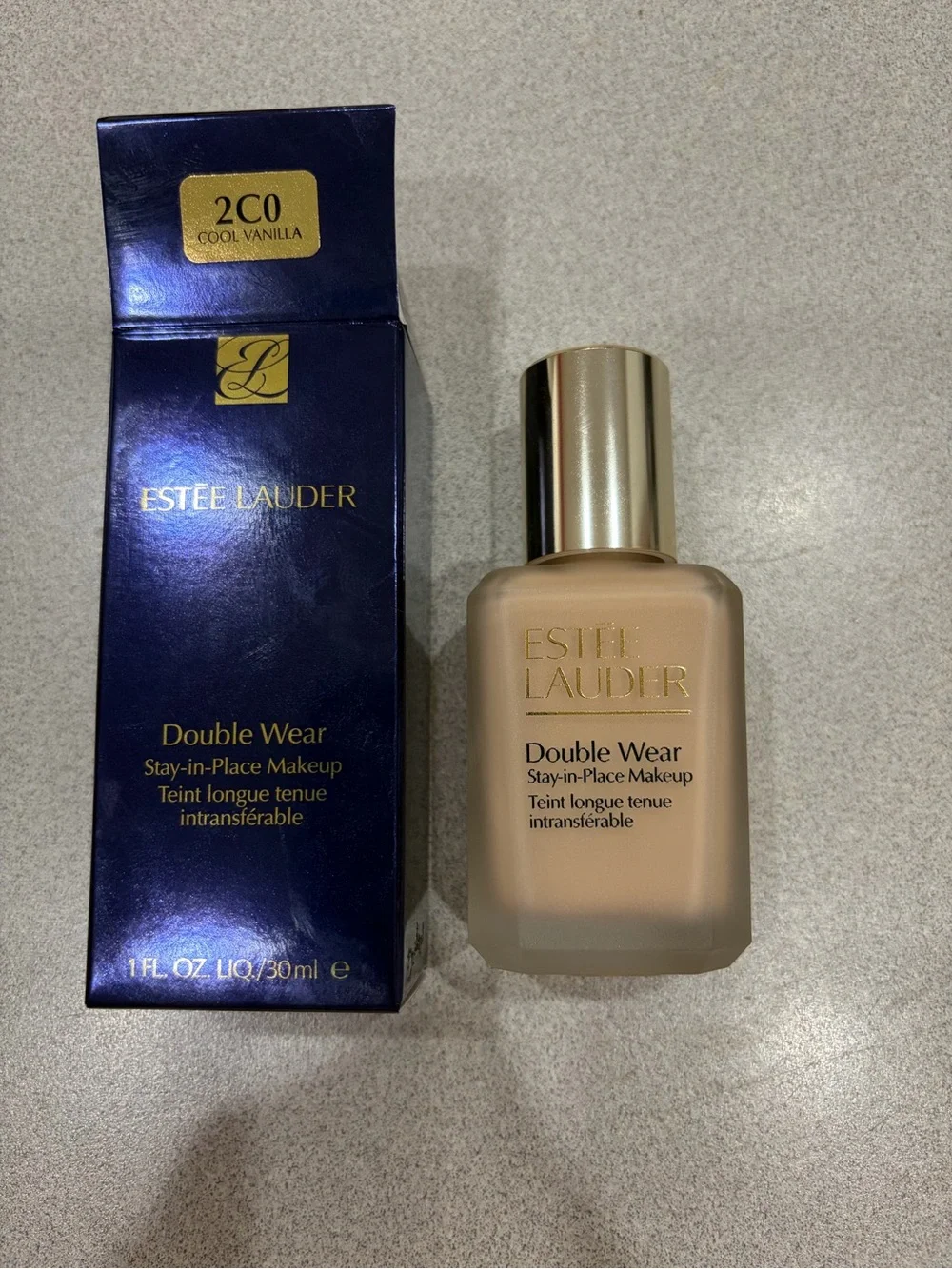 Estee Lauder Double Wear Foundation - Cool Vanilla (2C0) Beige